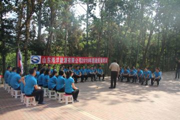 公司組織開展團建拓展培訓